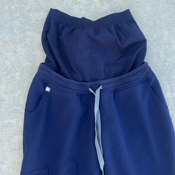 figs maternity belly band jogger nurse doctor med school scrub pants bottom - Picture 4 of 9